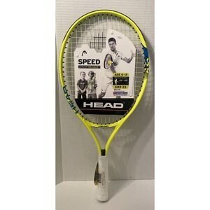 HEAD Speed Junior Tennis Racquet Size 23 Yellow Novak Djokovic Speed Series